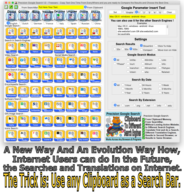 google search launcher